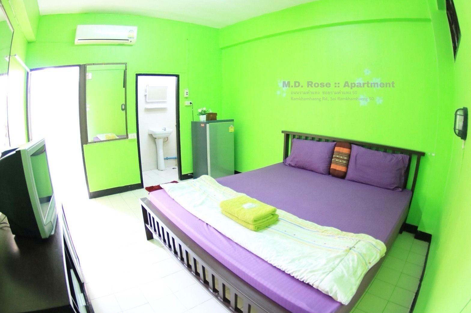 Md Rose Apartment Bangkok Exterior foto